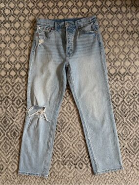 Gap high rise cheeky straight jeans, size 8R
